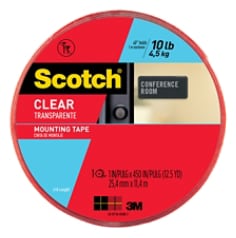 Scotch® 410-Long-DC Clear Mounting Tape