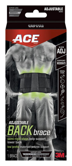 ACE(TM) Brand Adjustable Back Brace
