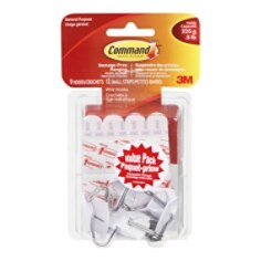 17067C-VP COMMAND SMALL WIRE HOOKS VALUE PACK - 4/INNER, 12/CASE
