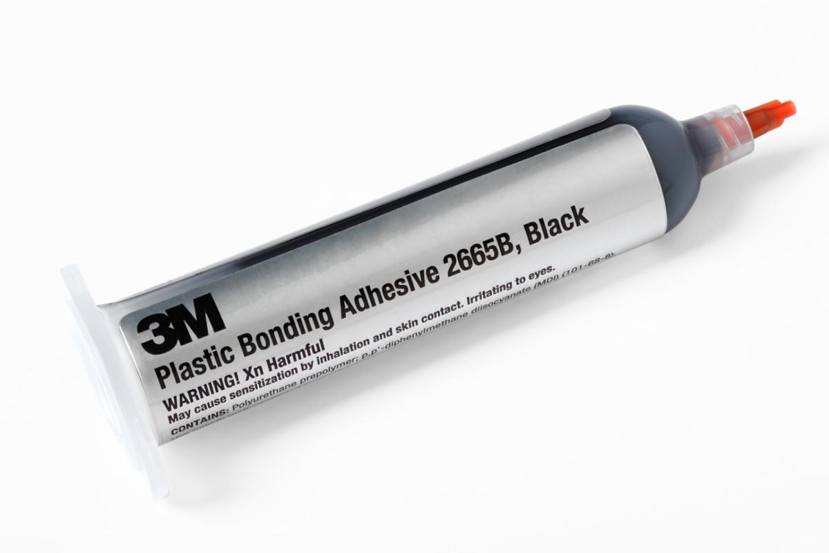 3M™ Plastic Bonding Adhesive 2665B, Black, 30 cc syringe, 24/case 3M