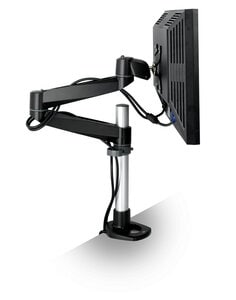 3M(TM) Dual-Swivel Monitor Arm, MA140MB, Black