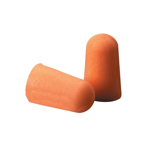 3M  32 dB Disposable  Soft Foam  Ear Plugs  Orange  80 pair 