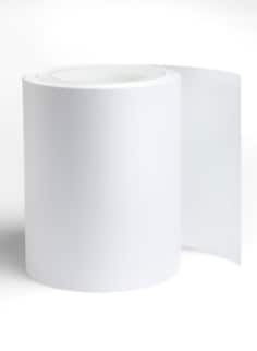 3M(TM) Low Outgassing Label Material 5770 roll on end peeled
