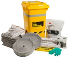 3M™ General Purpose Sorbent Spill Kit Wheelie Bin - 210L Main Picture