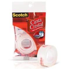 Cinta Scotch® Doble Cara, en Caja, 2.7 mm x 22.8 m