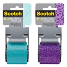 Scotch Shipping Packaging Tape 141-PRTD3 and 141-PRTDlef