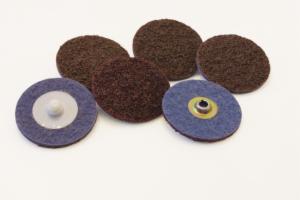 Standard Abrasives Quick Change Surface Conditioning XD Disc, 879901, A/O Coarse, TSM, BRN, 4 in, QS400BBM, 25/Car, 100 ea/Caseimage