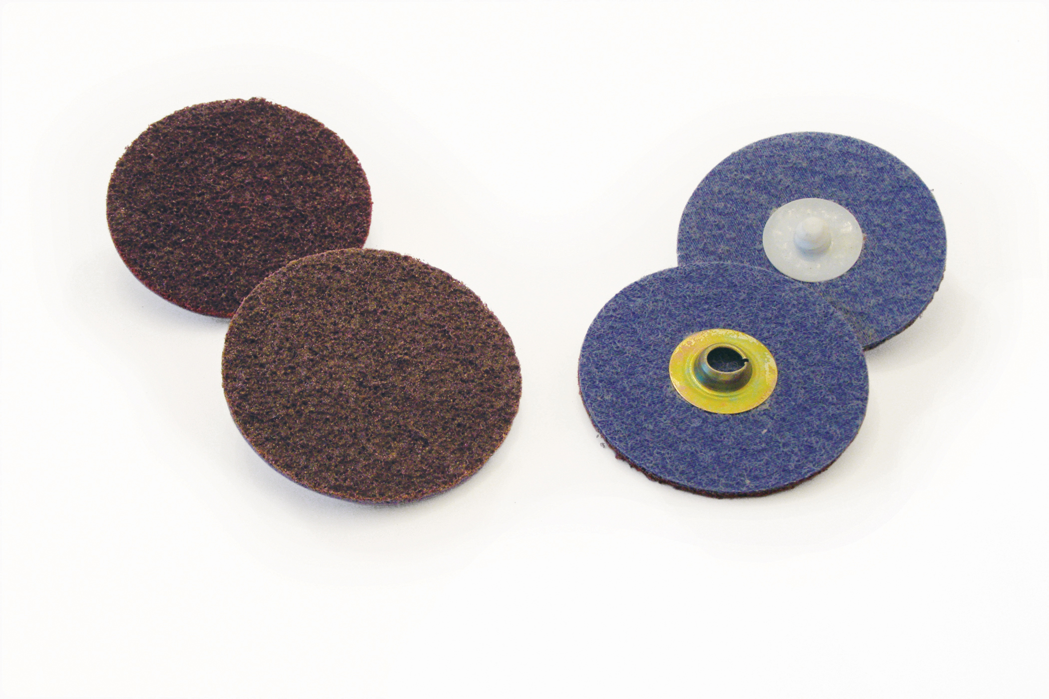 Standard Abrasives™ Quick Change Surface Conditioning XD Disc, 848432, A/O MED, TSM, MAR, 3 in, Die QS300VM, 25/Car, 100 ea/Case