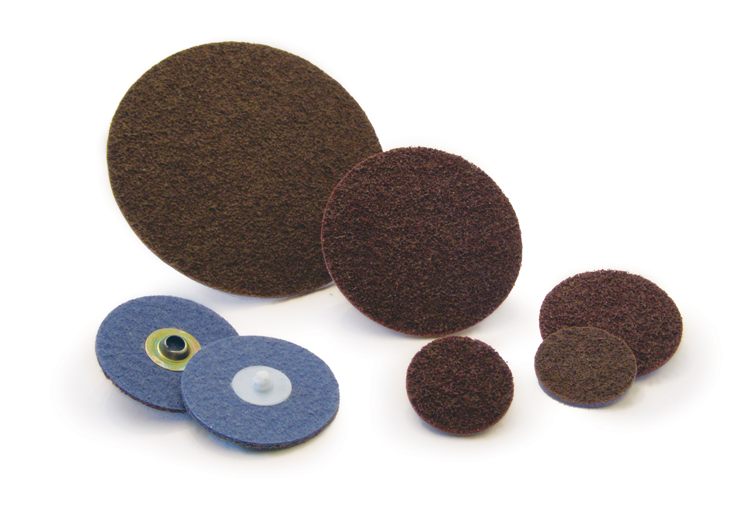 Standard Abrasives™ Quick Change Surface Conditioning XD Disc, 848482, A/O Medium, TR, MAR, 3 in,Die Q300V, 25/Carton, 100 ea/Case
