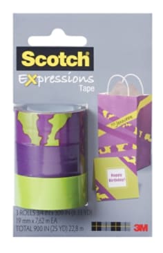 Scotch (R) Expressions Tape C214-3PK-2
