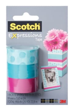 Scotch (R) Expressions Tape C214-3PK-3