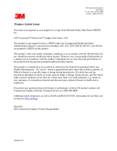 Product Article Letter 7125