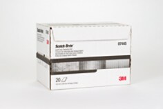 Scotch-Brite(TM) Light Duty Cleansing Pad 07445, White,Packaging