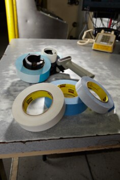 3M(TM) Repulpable Tapes Blue, White and RTA500 Dispenser
