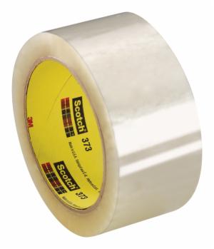Scotch Box Sealing Tape 373, Clear, 48 mm x 411 m, 12/Case image Scotch Box Sealing Tape 373, Clear, 48 mm x 411 m, 12/Caseimage