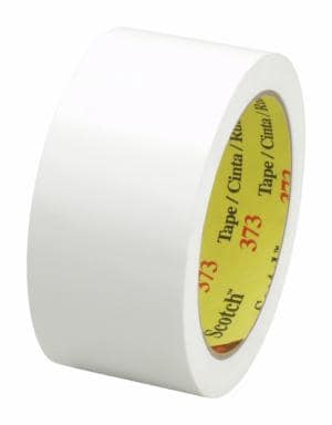 Scotch Box Sealing Tape 373, White, 288 mm x 914 m, 1/Case image Scotch Box Sealing Tape 373, White, 288 mm x 914 m, 1/Caseimage