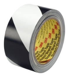 3M(TM) Safety Stripe Tape 5700 Black/White