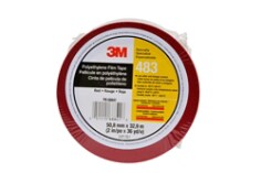 3M(TM) Polyethylene Film Tape 483 IWRed, 2 in x 36 yd