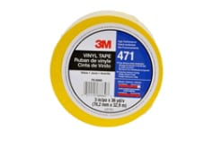 3M(TM) Vinyl Tape 471 Yellow, 3 in x 36 yd