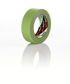 3M™ High Performance Green Masking Tape 401+, 48 mm x 55 m 6.7 mil