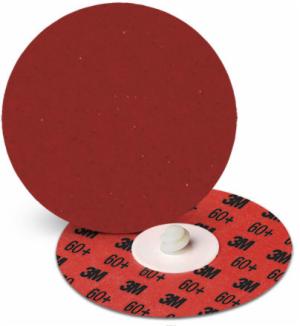 3M™ Cubitron II Roloc Durable Edge Disc 984F, 60+, YF-weight, TR, Maroon, 1 in, Die R100N, 50/Carton, 200 ea/Caseimage