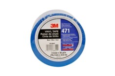 3M(TM) Vinyl Tape 471 Blue, 3  in x 36 yd