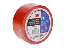 3M(TM) Vinyl Tape 471 Red, 2 in x 36 yd