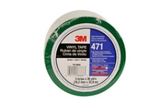3M(TM) Vinyl Tape 471 Green, 3 in x 36 yd