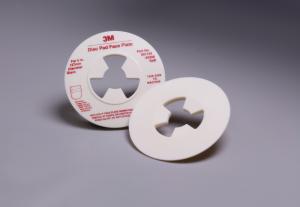3M™ Disc Pad Face Plate 45208, 5 in Soft White, 10 ea/Caseimage