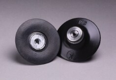 3M™ Roloc™ Gummistödplatta, Xtra Hård, 75mm, 5 st/krt