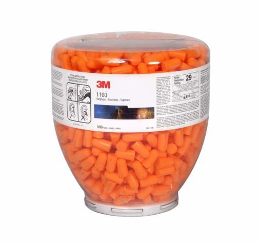 3M(TM) Uncorded Foam Earplugs, Hearing Conservation 1100