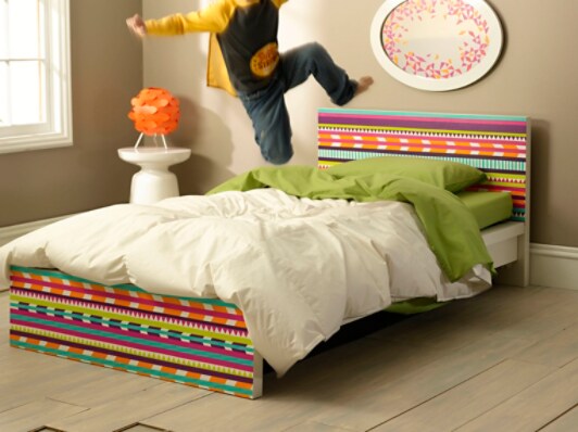 Expressions Tape Application - headboard homepage