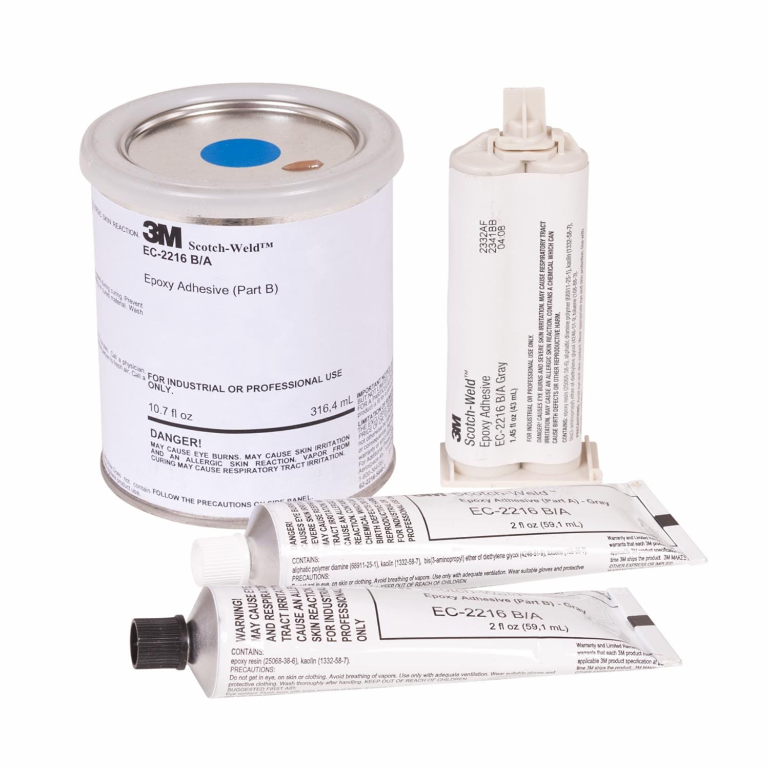 3M Scotch-Weld EC-2216 B/A رمادي لاصق إيبوكسي مرن