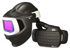 Masque de soudage 3M™ Speedglas™ 9100 MP + hublot latéral avec casque de sécurité, filtre de