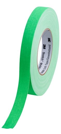 Scotch® 9545N Ruban adhésif textile neon vert 19 mm x 50 m