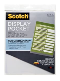 Scotch (TM) Display Pocket WL854C