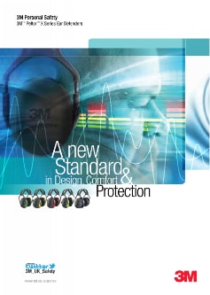 3M™ PELTOR™ X Series Ear Muffs Brochure