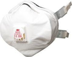 3M™ Disposable Respirator, FFP3, Valved, 8835