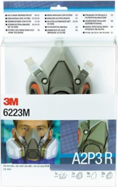 3M™ Gas- och ångmaskkit 6223M