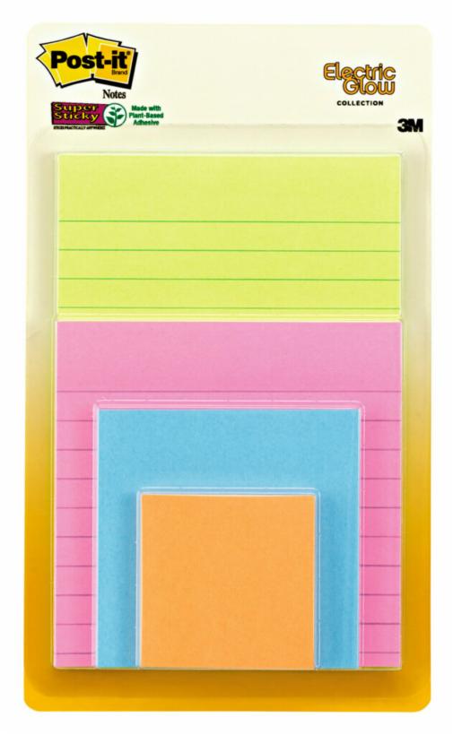 Notas Super Adhesivas Post It® 4622 Ssau Colección Río De Janeiro