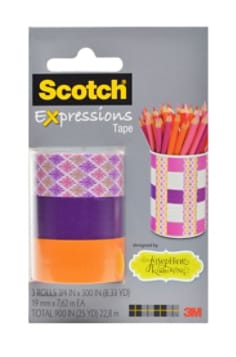 Scotch (R) Expressions Tape C214-3PK-JK1