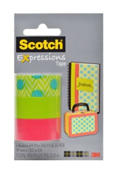 Scotch (R) Expressions Tape C214-3PK-7