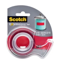 Scotch (R) Expressions Tape C214-RED-D