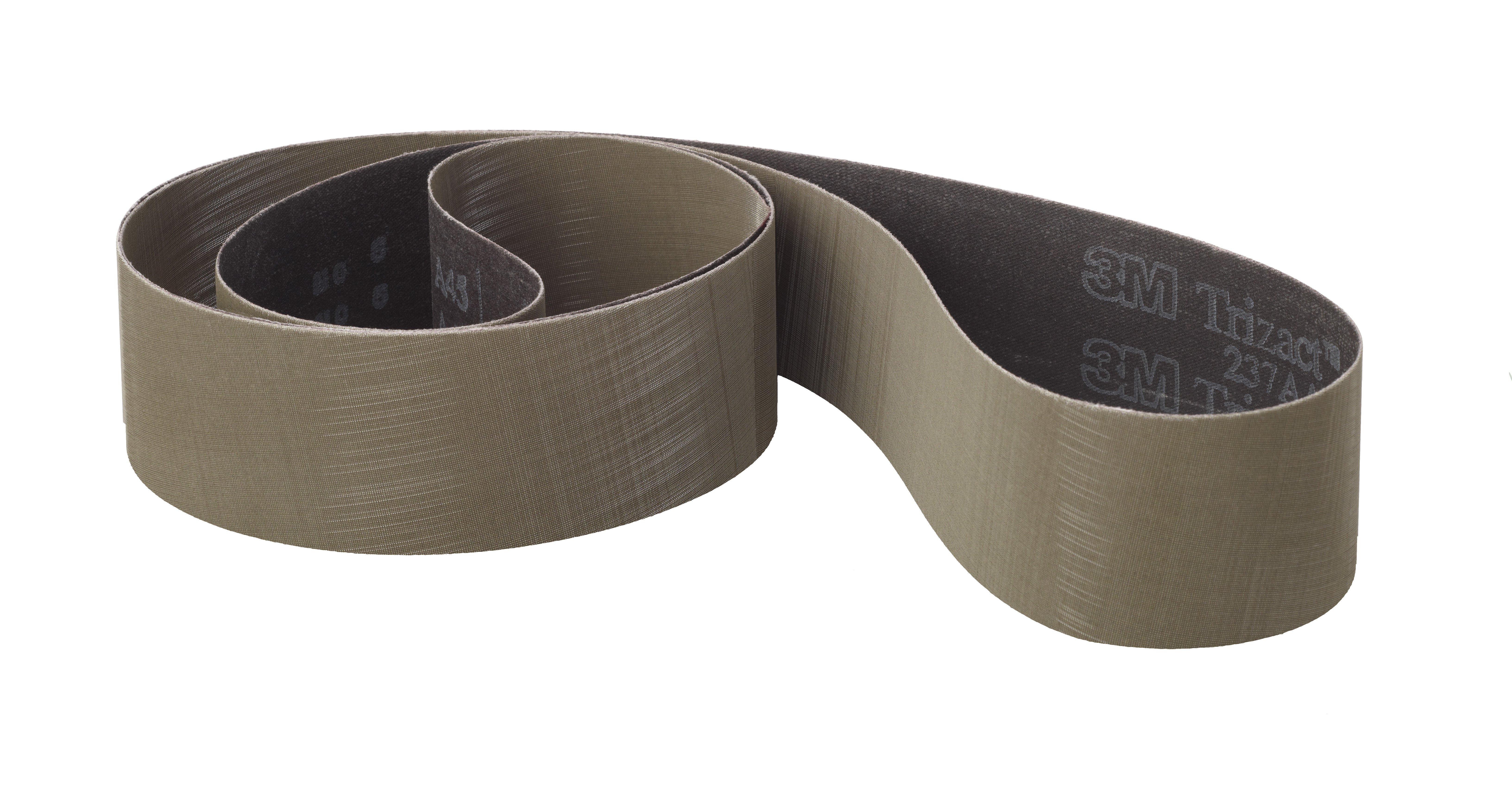 3M Trizact Cloth Belt 237AA, A45 X-weight, 3 in x 132 in, Film-lok, Full-flex, 50 ea/Case