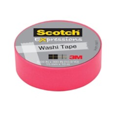 Scotch (R) Expressions Washi Tape C314-PNK