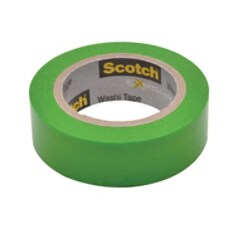 Scotch (R) Expressions Washi Tape C314-GRN