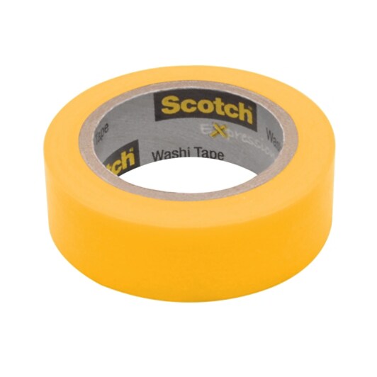 Scotch (R) Expressions Washi Tape C314-YEL