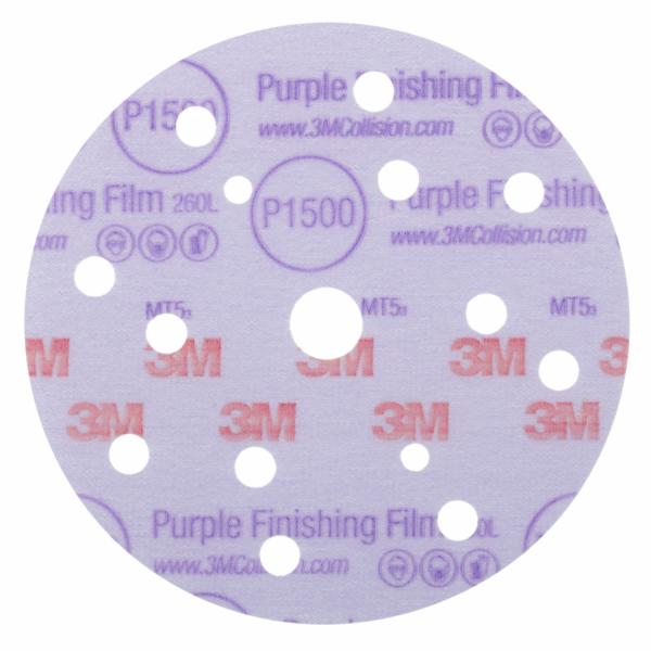 ™ Hookit Purple Finishing Film Abrasive Disc 260L