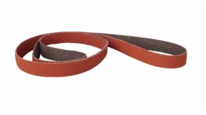 3M™ Cloth Belt 947D, 120 X-weight, 3/4 in x 18 in, Fabri-lok, Full-flex, Scallop Bimage