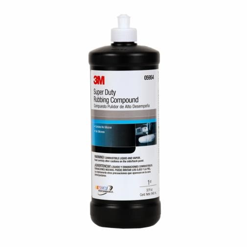 3M(TM) Super Duty Rubbing Compound, 05954, 1 Quart